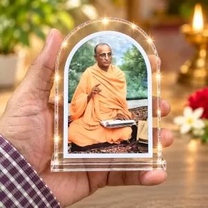 A.C. Bhaktivedanta Swami Prabhupad L Shape Acrylic Showpiece 3 X 3.5 Inch For Home, Office And Car (F176527) A.C. Bhaktivedanta Swami Prabhupad L Shape Acrylic Showpiece 3 X 3.5 Inch For Home, Office And Car (F176527)
