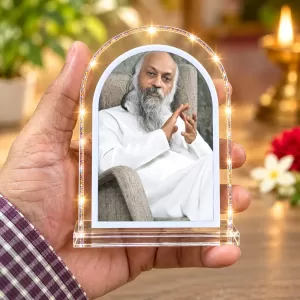 Osho L Shape Acrylic Showpiece 3 X 3.5 Inch For Home, Office And Car (F176548) Osho L Shape Acrylic Showpiece 3 X 3.5 Inch For Home, Office And Car (F176548)