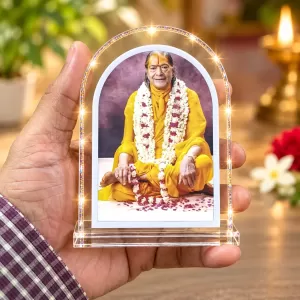 Gagadguru Kripalu Maharaj L Shape Acrylic Showpiece 3 X 3.5 Inch For Home, Office And Car (F176553) Gagadguru Kripalu Maharaj L Shape Acrylic Showpiece 3 X 3.5 Inch For Home, Office And Car (F176553)