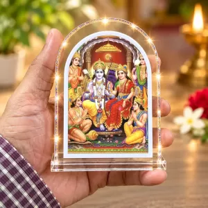 Lord Ram L Shape Acrylic Showpiece 3 X 3.5 Inch For Home, Office And Car (F176578) Lord Ram L Shape Acrylic Showpiece 3 X 3.5 Inch For Home, Office And Car (F176578)