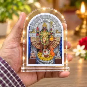 Goddess Kali L Shape Acrylic Showpiece 3 X 3.5 Inch For Home, Office And Car (F176677) Goddess Kali L Shape Acrylic Showpiece 3 X 3.5 Inch For Home, Office And Car (F176677)