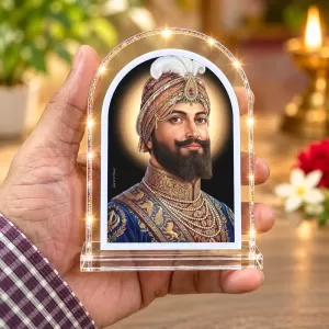 Guru Gobind Singh L Shape Acrylic Showpiece 3 X 3.5 Inch For Home, Office And Car (F176681) Guru Gobind Singh L Shape Acrylic Showpiece 3 X 3.5 Inch For Home, Office And Car (F176681)