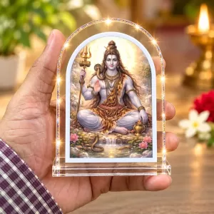 Lord Shiva L Shape Acrylic Showpiece 3 X 3.5 Inch For Home, Office And Car (F176686) Lord Shiva L Shape Acrylic Showpiece 3 X 3.5 Inch For Home, Office And Car (F176686)