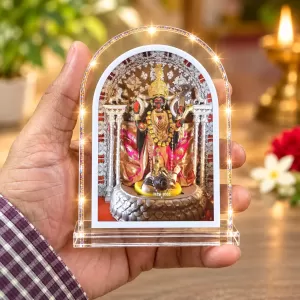 Maa Kaali L Shape Acrylic Showpiece 3 X 3.5 Inch For Home, Office And Car (F176697) Maa Kaali L Shape Acrylic Showpiece 3 X 3.5 Inch For Home, Office And Car (F176697)