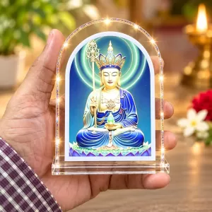 Avalokiteshvara L Shape Acrylic Showpiece 3 X 3.5 Inch For Home, Office And Car (F176722) Avalokiteshvara L Shape Acrylic Showpiece 3 X 3.5 Inch For Home, Office And Car (F176722)