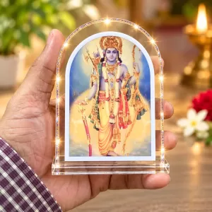 Lord Rama L Shape Acrylic Showpiece 3 X 3.5 Inch For Home, Office And Car (F176759) Lord Rama L Shape Acrylic Showpiece 3 X 3.5 Inch For Home, Office And Car (F176759)