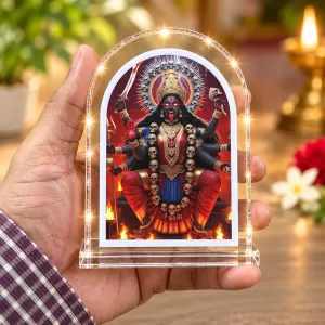 Goddess Kali L Shape Acrylic Showpiece 3 X 3.5 Inch For Home, Office And Car (F176764) Goddess Kali L Shape Acrylic Showpiece 3 X 3.5 Inch For Home, Office And Car (F176764)