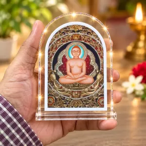 Lord Mahabir L Shape Acrylic Showpiece 3 X 3.5 Inch For Home, Office And Car (F176812) Lord Mahabir L Shape Acrylic Showpiece 3 X 3.5 Inch For Home, Office And Car (F176812)