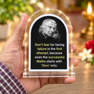 A P J Abdul Kalam L Shape Acrylic Showpiece 3 X 3.5 Inch For Home, Office And Car (F176839) A P J Abdul Kalam L Shape Acrylic Showpiece 3 X 3.5 Inch For Home, Office And Car (F176839)