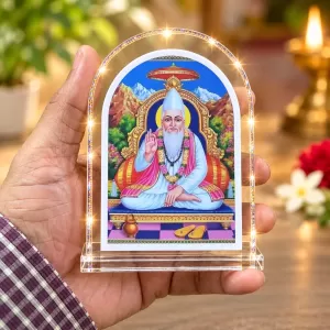 Sant Kabir Sadhu L Shape Acrylic Showpiece 3 X 3.5 Inch For Home, Office And Car (F176862) Sant Kabir Sadhu L Shape Acrylic Showpiece 3 X 3.5 Inch For Home, Office And Car (F176862)