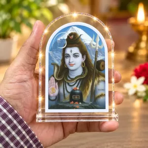 Lord Shiva L Shape Acrylic Showpiece 3 X 3.5 Inch For Home, Office And Car (F176866) Lord Shiva L Shape Acrylic Showpiece 3 X 3.5 Inch For Home, Office And Car (F176866)