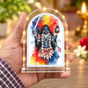 Goddess Kali L Shape Acrylic Showpiece 3 X 3.5 Inch For Home, Office And Car (F176872) Goddess Kali L Shape Acrylic Showpiece 3 X 3.5 Inch For Home, Office And Car (F176872)