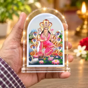 Maa Manasha L Shape Acrylic Showpiece 3 X 3.5 Inch For Home, Office And Car (F176878) Maa Manasha L Shape Acrylic Showpiece 3 X 3.5 Inch For Home, Office And Car (F176878)