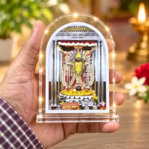 Dakhineswar Maa Kaali L Shape Acrylic Showpiece 3 X 3.5 Inch For Home, Office And Car (F176905) Dakhineswar Maa Kaali L Shape Acrylic Showpiece 3 X 3.5 Inch For Home, Office And Car (F176905)