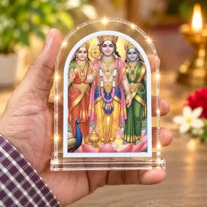 Lord Murugan L Shape Acrylic Showpiece 3 X 3.5 Inch For Home, Office And Car (F176922) Lord Murugan L Shape Acrylic Showpiece 3 X 3.5 Inch For Home, Office And Car (F176922)