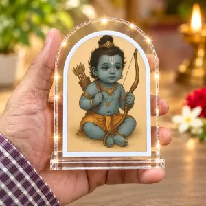 Lord Rama L Shape Acrylic Showpiece 3 X 3.5 Inch For Home, Office And Car (F176925) Lord Rama L Shape Acrylic Showpiece 3 X 3.5 Inch For Home, Office And Car (F176925)