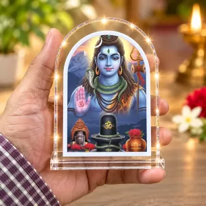 Lord Shiva L Shape Acrylic Showpiece 3 X 3.5 Inch For Home, Office And Car (F176984) Lord Shiva L Shape Acrylic Showpiece 3 X 3.5 Inch For Home, Office And Car (F176984)
