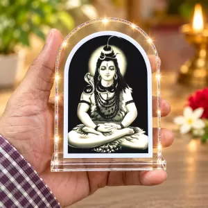 Lord Shiva L Shape Acrylic Showpiece 3 X 3.5 Inch For Home, Office And Car (F176987) Lord Shiva L Shape Acrylic Showpiece 3 X 3.5 Inch For Home, Office And Car (F176987)