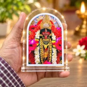 Goddess Kali L Shape Acrylic Showpiece 3 X 3.5 Inch For Home, Office And Car (F176997) Goddess Kali L Shape Acrylic Showpiece 3 X 3.5 Inch For Home, Office And Car (F176997)