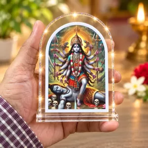 Maa Kaali L Shape Acrylic Showpiece 3 X 3.5 Inch For Home, Office And Car (F177004) Maa Kaali L Shape Acrylic Showpiece 3 X 3.5 Inch For Home, Office And Car (F177004)