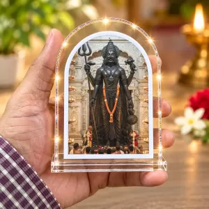 Lord Shani Dev L Shape Acrylic Showpiece 3 X 3.5 Inch For Home, Office And Car (F177014) Lord Shani Dev L Shape Acrylic Showpiece 3 X 3.5 Inch For Home, Office And Car (F177014)