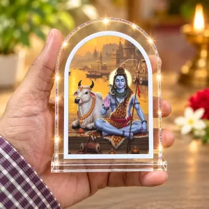 Lord Shiva L Shape Acrylic Showpiece 3 X 3.5 Inch For Home, Office And Car (F177028) Lord Shiva L Shape Acrylic Showpiece 3 X 3.5 Inch For Home, Office And Car (F177028)
