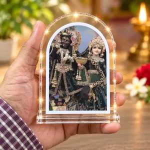 Radha Krishna L Shape Acrylic Showpiece 3 X 3.5 Inch For Home, Office And Car (F177036) Radha Krishna L Shape Acrylic Showpiece 3 X 3.5 Inch For Home, Office And Car (F177036)