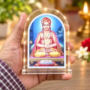 Saint Dnyaneshwar Marathi L Shape Acrylic Showpiece 3 X 3.5 Inch For Home, Office And Car (F177059) Saint Dnyaneshwar Marathi L Shape Acrylic Showpiece 3 X 3.5 Inch For Home, Office And Car (F177059)