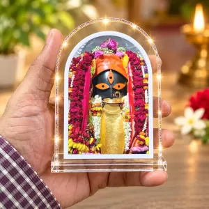 Kalighat Kaali L Shape Acrylic Showpiece 3 X 3.5 Inch For Home, Office And Car (F177064) Kalighat Kaali L Shape Acrylic Showpiece 3 X 3.5 Inch For Home, Office And Car (F177064)