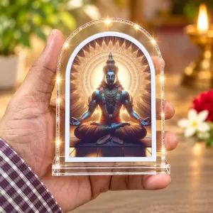 Lord Shiva L Shape Acrylic Showpiece 3 X 3.5 Inch For Home, Office And Car (F177087) Lord Shiva L Shape Acrylic Showpiece 3 X 3.5 Inch For Home, Office And Car (F177087)