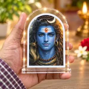 Lord Shiva L Shape Acrylic Showpiece 3 X 3.5 Inch For Home, Office And Car (F177096) Lord Shiva L Shape Acrylic Showpiece 3 X 3.5 Inch For Home, Office And Car (F177096)