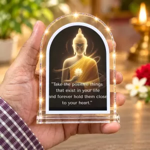 Buddha L Shape Acrylic Showpiece 3 X 3.5 Inch For Home, Office And Car (F177124) Buddha L Shape Acrylic Showpiece 3 X 3.5 Inch For Home, Office And Car (F177124)