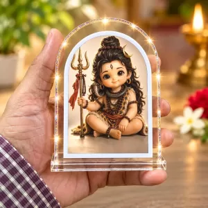 Lord Shiva L Shape Acrylic Showpiece 3 X 3.5 Inch For Home, Office And Car (F177179) Lord Shiva L Shape Acrylic Showpiece 3 X 3.5 Inch For Home, Office And Car (F177179)