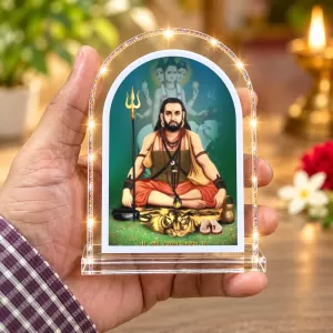 Adi Guru Shankaracharya L Shape Acrylic Showpiece 3 X 3.5 Inch For Home, Office And Car (F177188) Adi Guru Shankaracharya L Shape Acrylic Showpiece 3 X 3.5 Inch For Home, Office And Car (F177188)