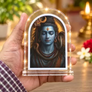 Lord Shiva L Shape Acrylic Showpiece 3 X 3.5 Inch For Home, Office And Car (F177191) Lord Shiva L Shape Acrylic Showpiece 3 X 3.5 Inch For Home, Office And Car (F177191)