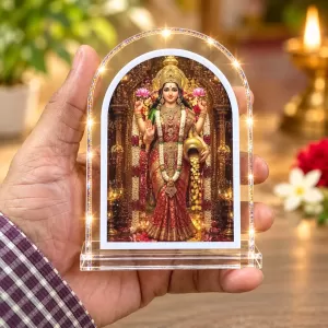 Goddess Lakshmi L Shape Acrylic Showpiece 3 X 3.5 Inch For Home, Office And Car (F177213) Goddess Lakshmi L Shape Acrylic Showpiece 3 X 3.5 Inch For Home, Office And Car (F177213)