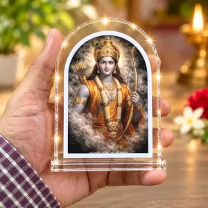 Lord Rama L Shape Acrylic Showpiece 3 X 3.5 Inch For Home, Office And Car (F177221) Lord Rama L Shape Acrylic Showpiece 3 X 3.5 Inch For Home, Office And Car (F177221)