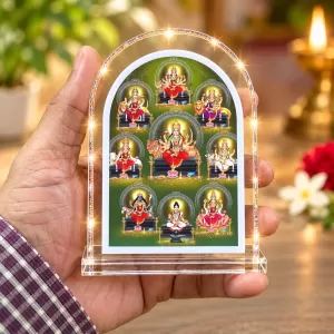 Navadurga L Shape Acrylic Showpiece 3 X 3.5 Inch For Home, Office And Car (F177439) Navadurga L Shape Acrylic Showpiece 3 X 3.5 Inch For Home, Office And Car (F177439)