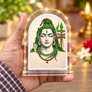 Lord Shiva L Shape Acrylic Showpiece 3 X 3.5 Inch For Home, Office And Car (F177497) Lord Shiva L Shape Acrylic Showpiece 3 X 3.5 Inch For Home, Office And Car (F177497)