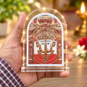 Lord Ganesha L Shape Acrylic Showpiece 3 X 3.5 Inch For Home, Office And Car (F177516) Lord Ganesha L Shape Acrylic Showpiece 3 X 3.5 Inch For Home, Office And Car (F177516)