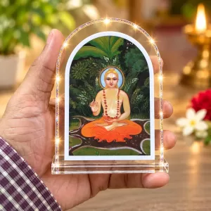 Lord Kapila Muni L Shape Acrylic Showpiece 3 X 3.5 Inch For Home, Office And Car (F177529)