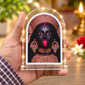 Kali Maa L Shape Acrylic Showpiece 3 X 3.5 Inch For Home, Office And Car (F177540) Kali Maa L Shape Acrylic Showpiece 3 X 3.5 Inch For Home, Office And Car (F177540)