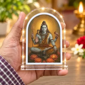 Lord Shiva L Shape Acrylic Showpiece 3 X 3.5 Inch For Home, Office And Car (F177541) Lord Shiva L Shape Acrylic Showpiece 3 X 3.5 Inch For Home, Office And Car (F177541)