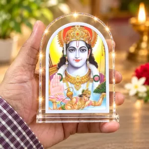 Lord Rama L Shape Acrylic Showpiece 3 X 3.5 Inch For Home, Office And Car (F177545) Lord Rama L Shape Acrylic Showpiece 3 X 3.5 Inch For Home, Office And Car (F177545)