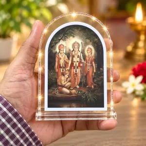 Lord Ram L Shape Acrylic Showpiece 3 X 3.5 Inch For Home, Office And Car (F177548) Lord Ram L Shape Acrylic Showpiece 3 X 3.5 Inch For Home, Office And Car (F177548)