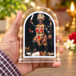 Goddess Kali L Shape Acrylic Showpiece 3 X 3.5 Inch For Home, Office And Car (F177569) Goddess Kali L Shape Acrylic Showpiece 3 X 3.5 Inch For Home, Office And Car (F177569)