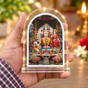 Lord Ram L Shape Acrylic Showpiece 3 X 3.5 Inch For Home, Office And Car (F177575) Lord Ram L Shape Acrylic Showpiece 3 X 3.5 Inch For Home, Office And Car (F177575)