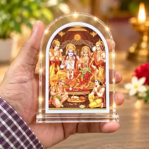 Lord Ram L Shape Acrylic Showpiece 3 X 3.5 Inch For Home, Office And Car (F177601) Lord Ram L Shape Acrylic Showpiece 3 X 3.5 Inch For Home, Office And Car (F177601)