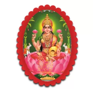 Lakshmi Wall Decorative Showpiece 6 X 8 Inch | 4 MM MDF Wooden Glossy Sublimation Print | Back Hook Wall Hanging | Home Temple & Living Room Decor (F56990) Lakshmi Wall Decorative Showpiece 6 X 8 Inch | 4 MM MDF Wooden Glossy Sublimation Print | Back Hook Wall Hanging | Home Temple & Living Room Decor (F56990)