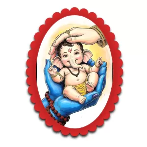 Ganesha Wall Decorative Showpiece 6 X 8 Inch | 4 MM MDF Wooden Glossy Sublimation Print | Back Hook Wall Hanging | Home Temple & Living Room Decor (F57006) Ganesha Wall Decorative Showpiece 6 X 8 Inch | 4 MM MDF Wooden Glossy Sublimation Print | Back Hook Wall Hanging | Home Temple & Living Room Decor (F57006)